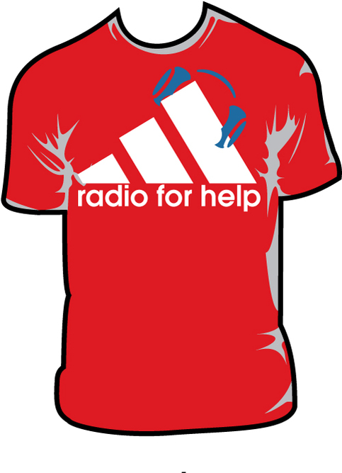 Retro Lines T-Shirt Red