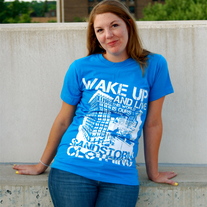 Wake Up And Live (Turquoise)