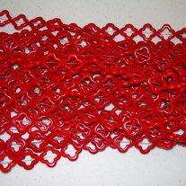 Red Howlite Flowers - Small