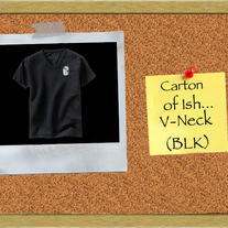 Carton of Ish.. V-Neck (BLK)