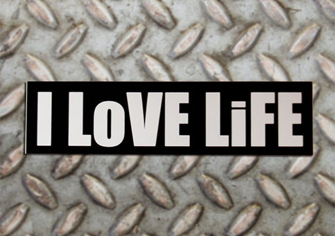 1 - I LoVE LiFE (Sticker)