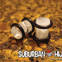 Clear UV Marble Plug