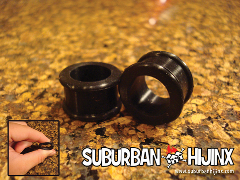 Black Silicone Squishy Tunnels