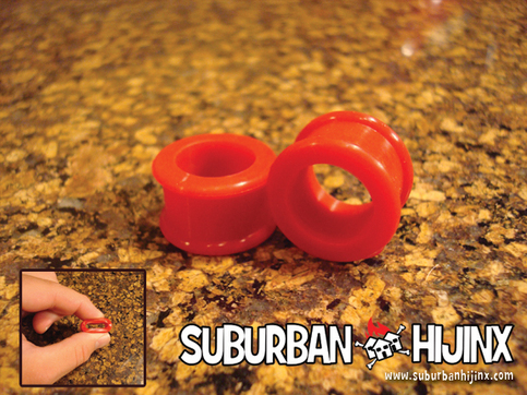 Red Silicone Squishy Tunnels