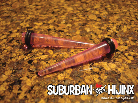 Pink UV Acrylic Taper