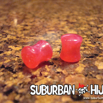Red UV Granite Saddle Plugs