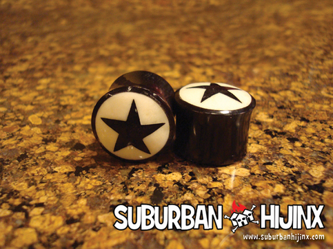Organic Bone and Horn Star Saddle Plug
