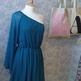 Jade_green_one_shoulder_dress_xxx_small