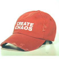 Chaos Hat - Distressed Red