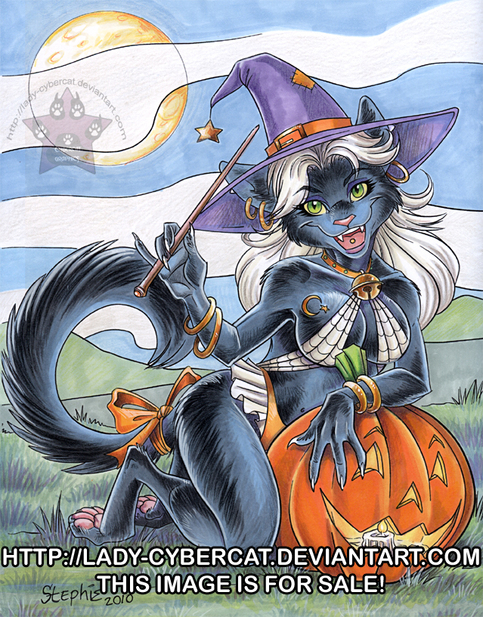 Hallow Kitty Print 8.5 x 11