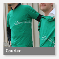 Courier Delivers T-Shirt