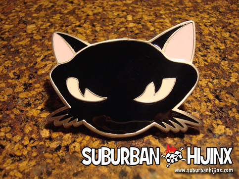 Bad Kitty Belt Buckle