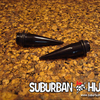 Black UV Acrylic Taper