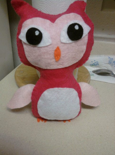 Pink owl