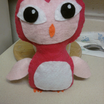 Pink owl