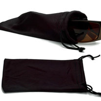 Black Microfiber Pouch