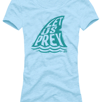 Jive Peoples "Let Us Prey" Mystic Blue Tee