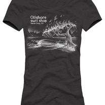 Jive Peoples "Crescent Cove" Black Tee