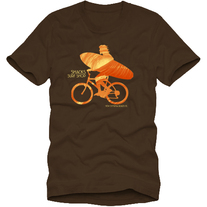 Jive Peoples "On My Way" Chocolate Tee