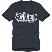 Jive Peoples "Surfaholic Too" Navy Tee