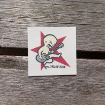 Rock For Life Baby Tattoo