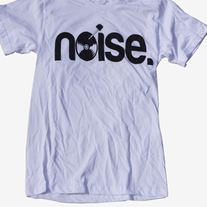 Basic Noise White Tee