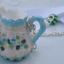 The English Romantic Collection: Something Blue - Large Jug Necklace