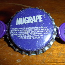 Nugrape Soda Bottle Cap Hair Clip