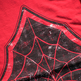 Spider Webs T-Shirt - Mens - Red *ONE LEFT* - Thumbnail 1