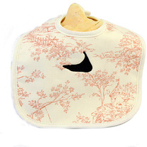 Nantucket Toile Bib