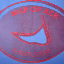 Map of ACK Fleece Blanket