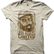 Jive Peoples "Roots Rock" Natural Tee