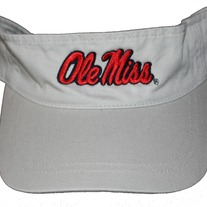 Ole Miss Script Visor