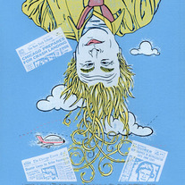 Sniffing Glue - Art Print