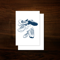 Sneakers: Greeting Card