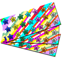 Super Happy Star Stickers