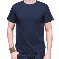 Men's Navy Blue Organic T-shirt