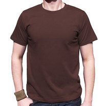 Men's Brown Organic T-shirt