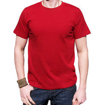 Men's Red Organic T-shirt
