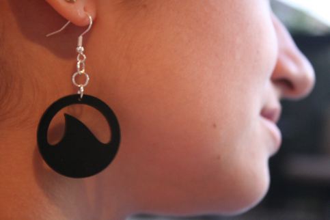 Vinyl Earrings