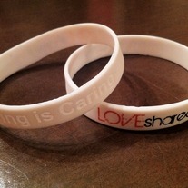 LOVEshared wristbands