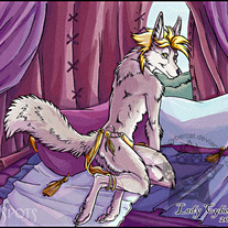 Silver Jackal Print 8.5 x 11