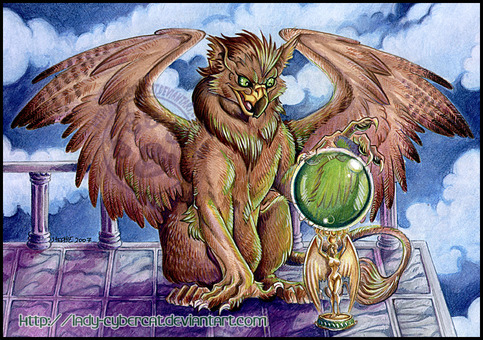 Griffen Mage Print 8.5 x 11