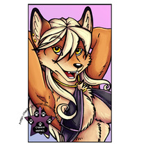 Foxy Vixen Print 8.5 x 11