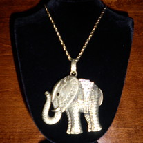India Collection: Elephas Maximus Indicus Necklace