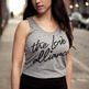 Tri-Blend Grey Logo Tank - Thumbnail 1