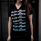 Black Logo V-Neck - Thumbnail 1