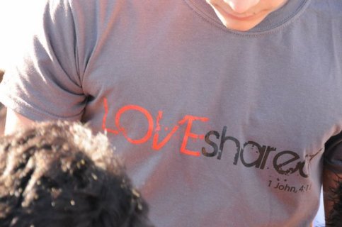 LOVEshared logo Tee