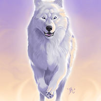 "White Wind" Large LTD ED Matted Print