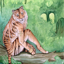 "Heart of the Jungle" Small LTD ED Matted Print